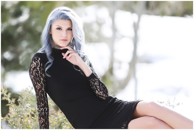 high school senior girl